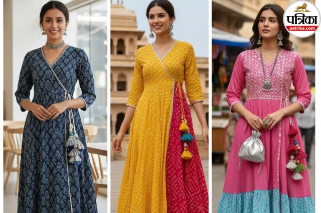 राजस्थानी अंगरखा पैटर्न