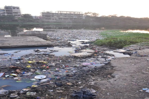 खारून नदी में सीवरेज का जहर