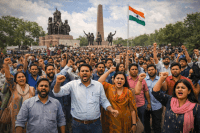 Rajasthan Job Crisis 2500 Asst Professors Face Firing as Vidya Sambal Yojana Ends Massive Protest in Jaipur