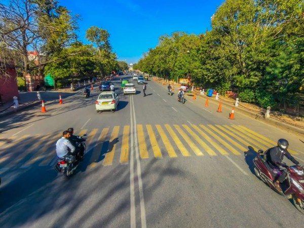Janpath becomes a no parking zone