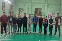 बैडमिंटन महिला वर्ग में कशिश व्यास रहीं विजेता Kashish Vyas was the winner in the women's badminton category