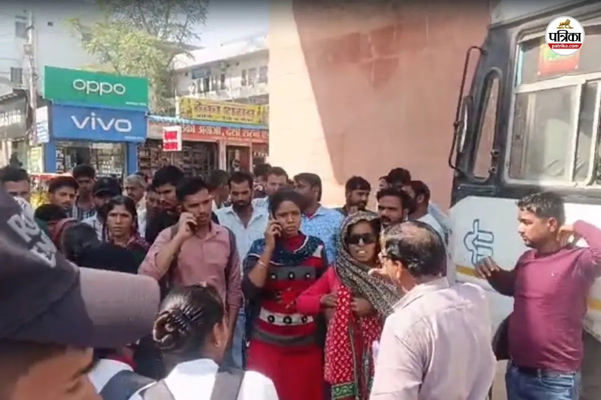 Crime in bus mangalsutra theft uproar in jhunjhunu bus depot