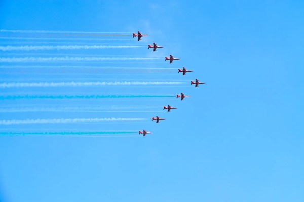Surya Kiran and sarang group in Jaipur