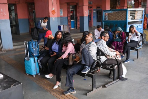 Private buses on strike 