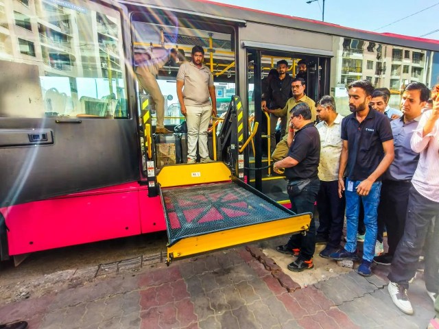 Electric buses trials in jaipur