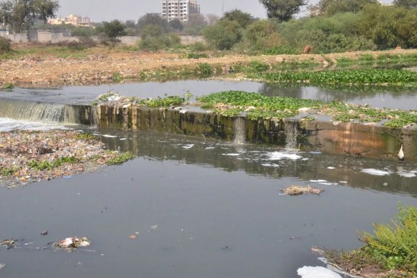 खारून नदी में सीवरेज का जहर