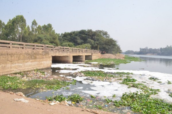 खारून नदी में सीवरेज का जहर
