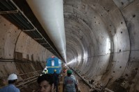 Narmada Tunnel is nearing completion