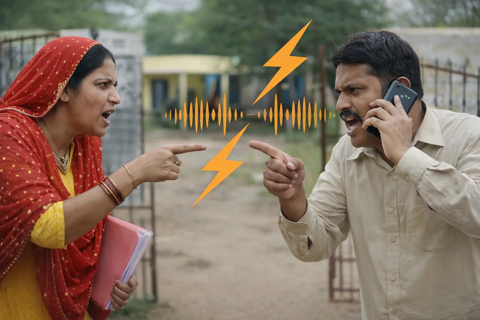 Barmer Row Over Woman Teacher Joining and Principal