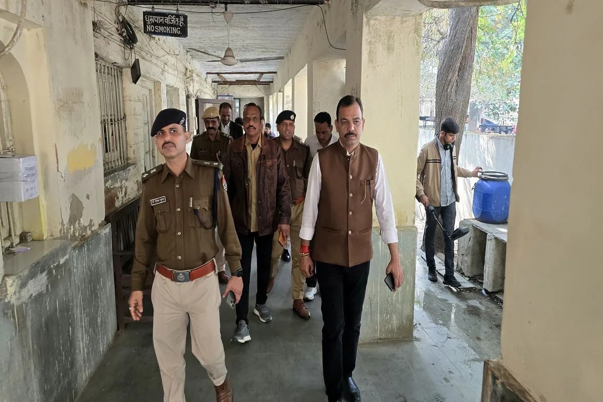 अजमेर कलक्ट्रेट को बम से उड़ाने की धमकी, प्रशासन में मचा हड़कंप