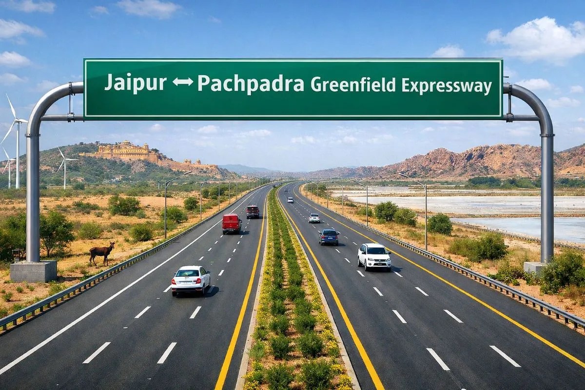 Jaipur-Pachpadra Greenfield Expressway