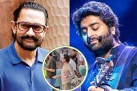 हाल ही में आमिर खान ने अरिजीत सिंह से मुलाकात की थी। इस दौरान उन्होंने मुलाकात का सच बताया है। उन्होंने कहा कि मैंने अरिजीत से रिटायरमेंट वापस लेने पर बात की, लेकिन वह नहीं मानने वाले।