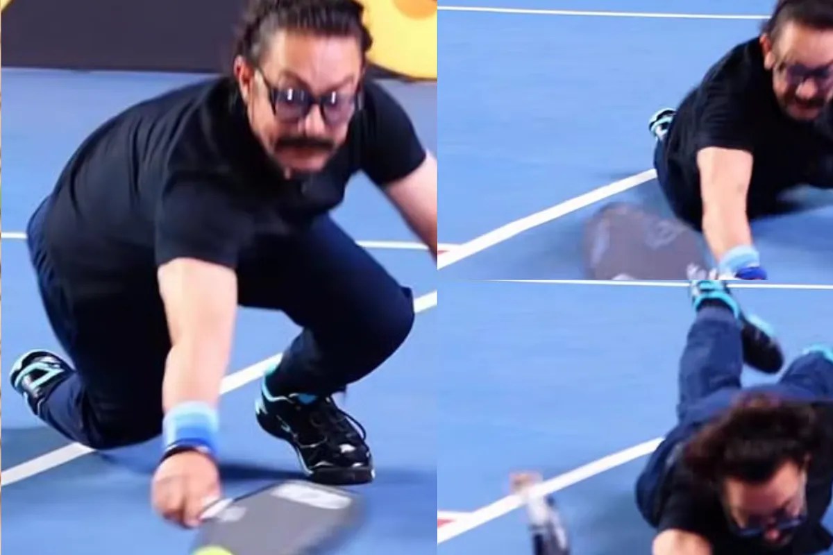 Aamir Khan Pickleball Fall