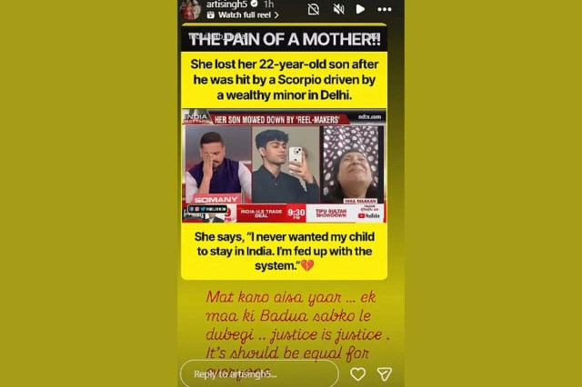 Arti Singh Insta Story