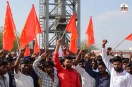 Bharat Bandh Rajasthan Workers protest industrial workers to go on strike today hold rally
