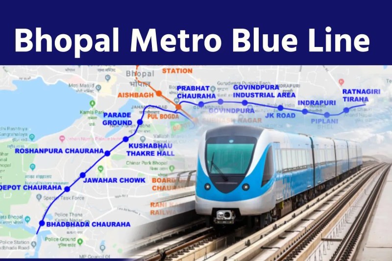 Bhopal Metro Blue Line Project