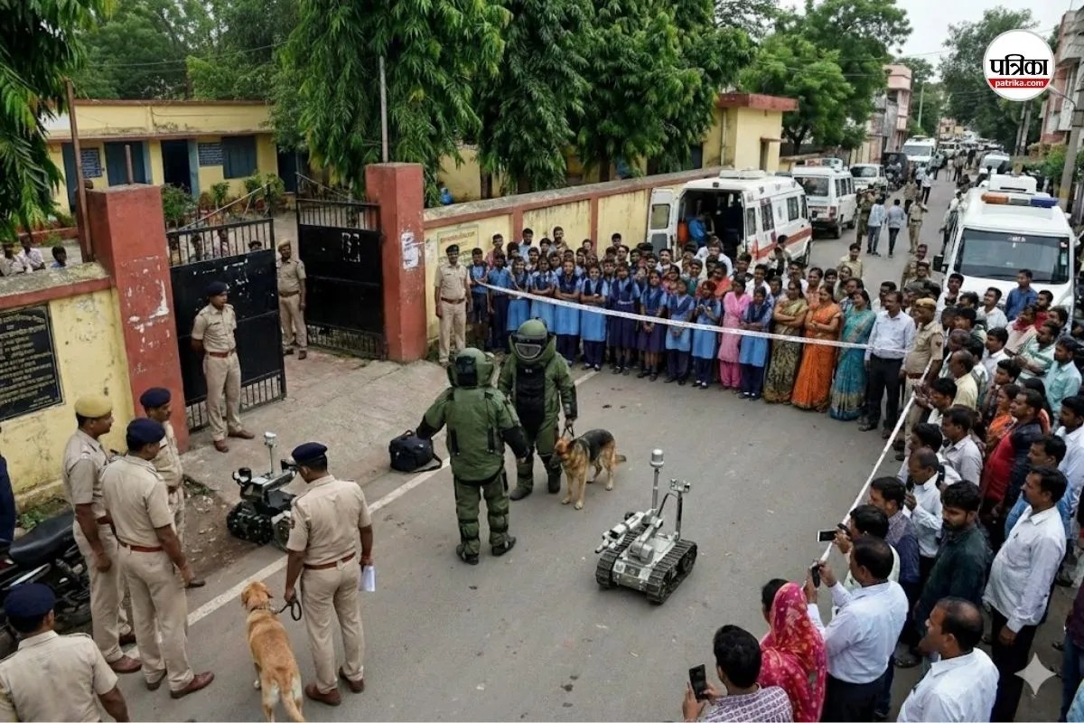 दिल्ली हाई अलर्ट पर: बम धमकी से स्कूलों में हड़कंप, जांच जारी