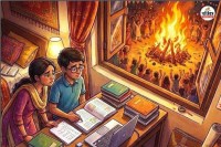 Rajasthan Holika Dahan day CBSE board exams tudents are confused and parents are angry