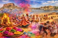 Holi Long Weekend Destinations Rajasthan