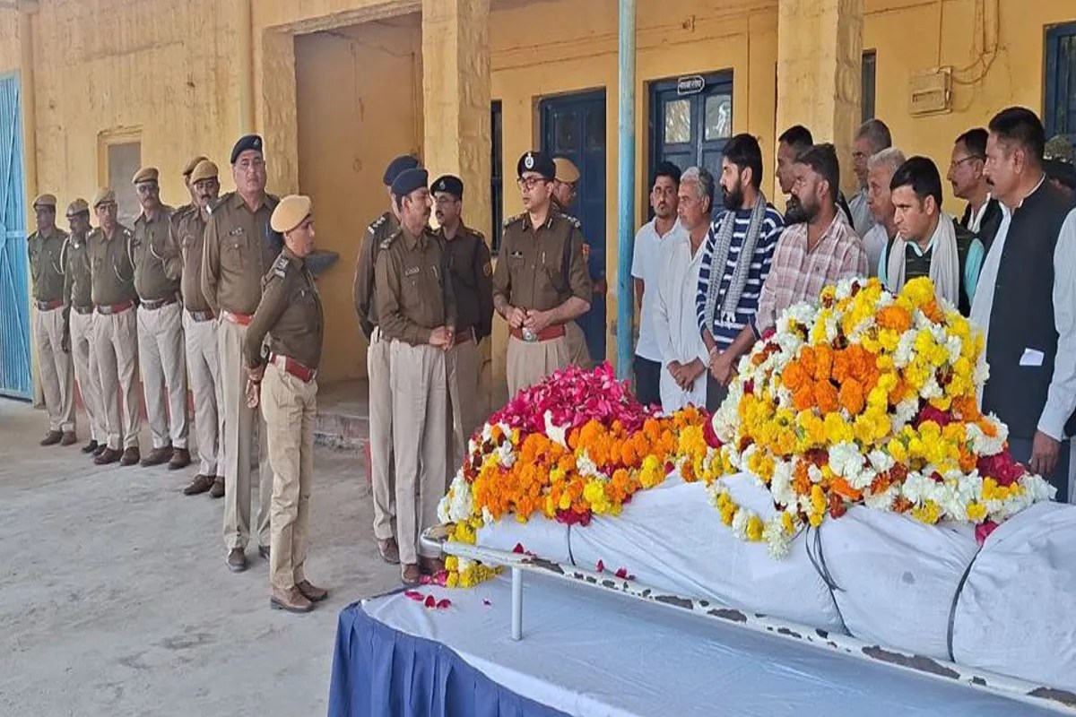 Constable Durgadan, Constable Durgadan dies, Constable Durgadan dies in accident, Pali accident, Pali news, Rajasthan news, कांस्टेबल दुर्गादान, कांस्टेबल दुर्गादान की मौत, एक्सीडेंट में कांस्टेबल दुर्गादान की मौत, पाली एक्सीडेंट, पाली न्यूज, राजस्थान न्यूज