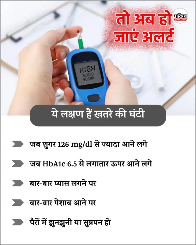 high Blood sugar symptoms to be alert
