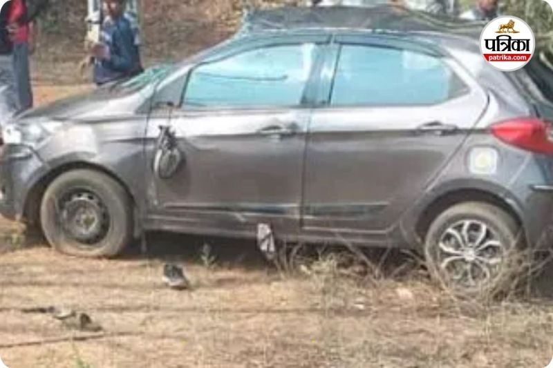 दर्दनाक सड़क हादसा (photo source- Patrika)