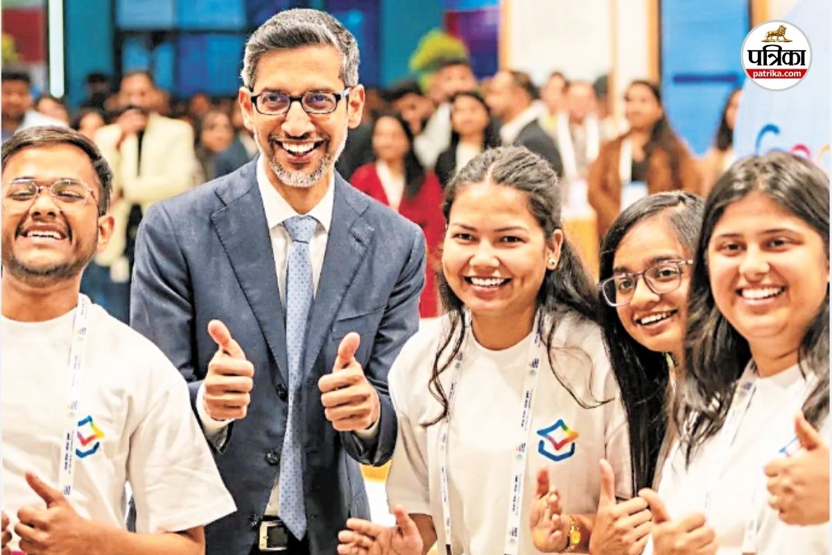 भारत मंडपम में गूंजा भिलाई का नाम, कृति प्रिया ने सुंदर पिचाई से की सीधी बातचीत, पूछा ये अहम सवाल