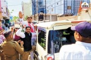 सांसद को काला झंडा दिखाने से पहले ही NSUI नेता नजरबंद (फोटो सोर्स- पत्रिका)