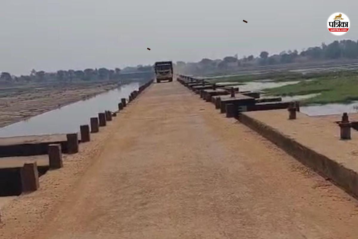 रेत माफिया बेखौफ, दुलना एनीकेट पर मौत का खतरा! जल आपूर्ति से खिलवाड़ आखिर कब तक?(photo-patrika)