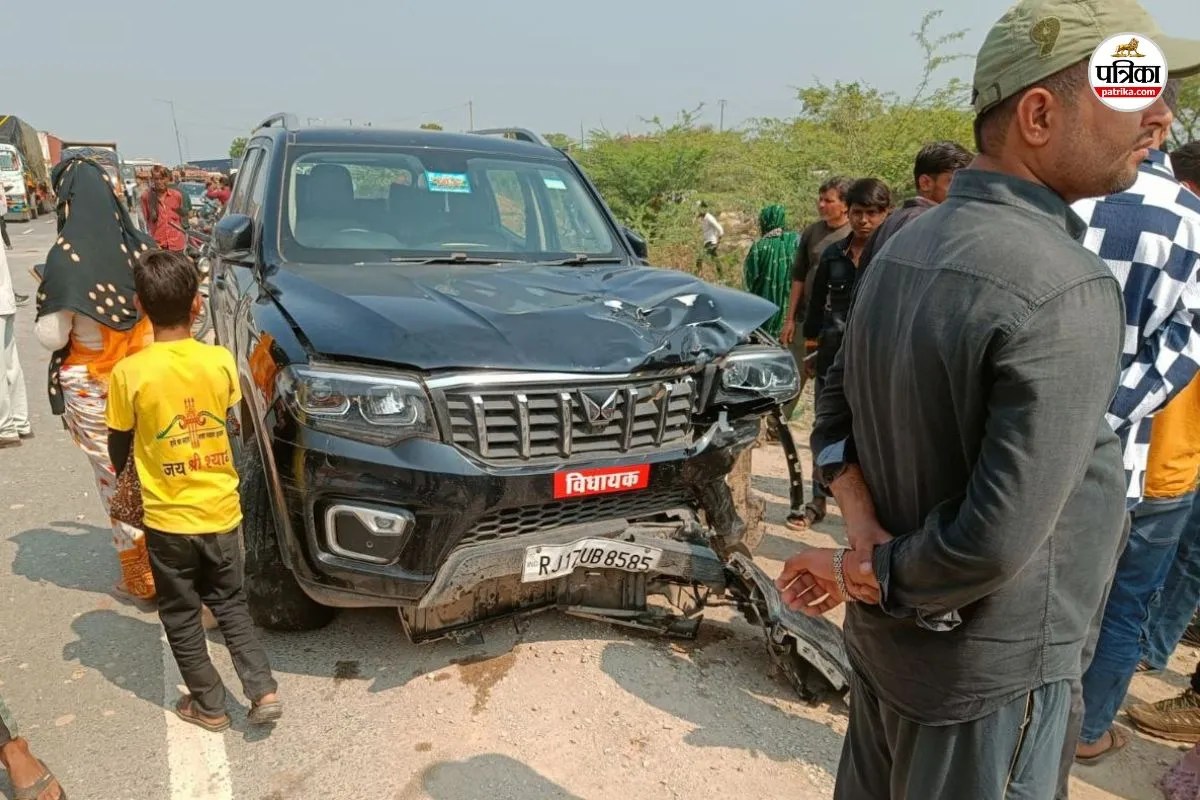 Congress MLA Suresh Gurjar car accident