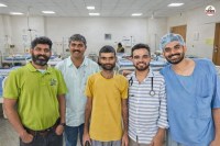 दुर्लभ सर्जरी कर बचाई मरीज की जान, पत्रिका फोटो