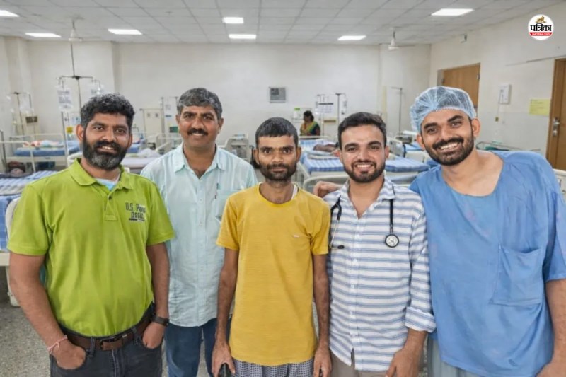 दुर्लभ सर्जरी कर बचाई मरीज की जान, पत्रिका फोटो