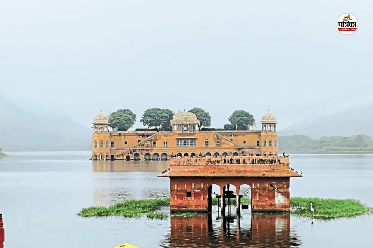 जलमहल झील का विहंगम दृश्य, पत्रिका फोटो