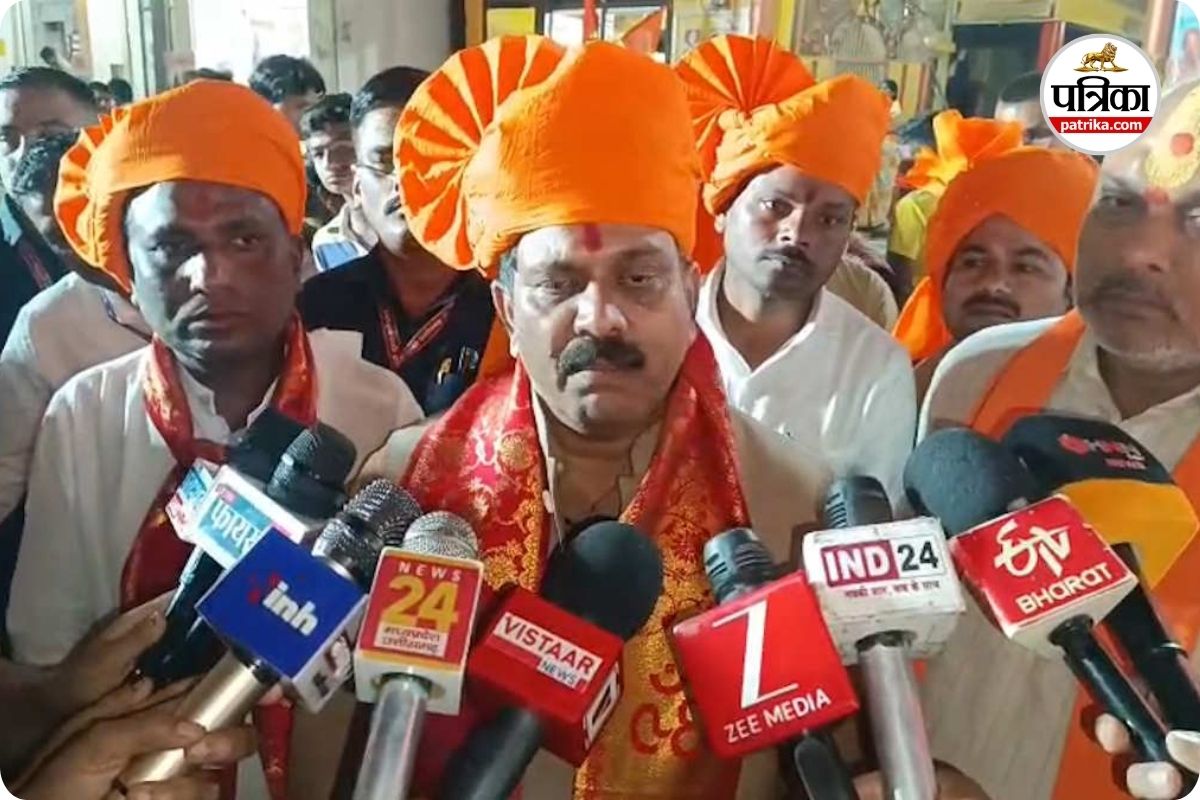 गृहमंत्री विजय शर्मा (photo source- Patrika)