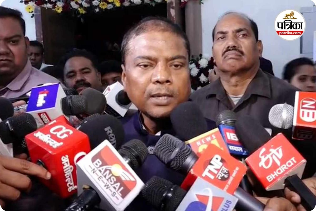 केदार कश्यप का पलटवार (photo source- Patrika)