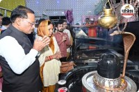 CM साय ने की पूजा-अर्चना (photo source- Patrika)