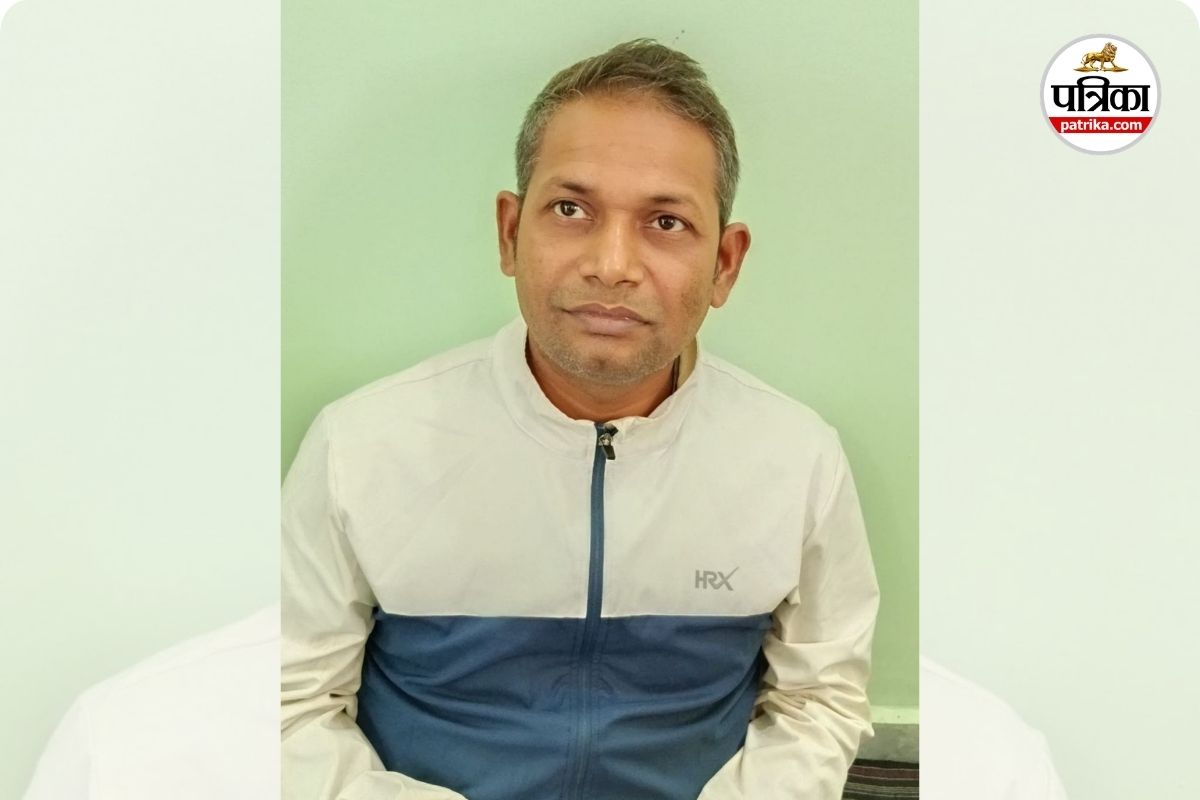फूड इंस्पेक्टर श्याम वस्त्रकार गिरफ्तार (photo source- Patrika)