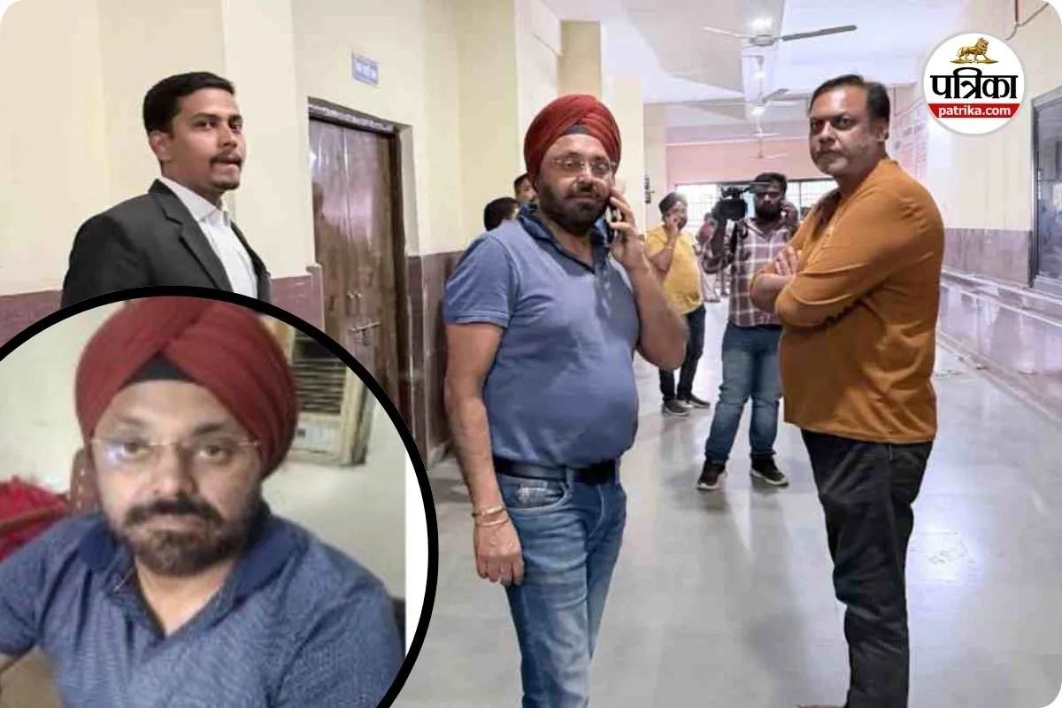 आरोपी सतपाल सिंह छाबड़ा गिरफ्तार (photo source- Patrika)