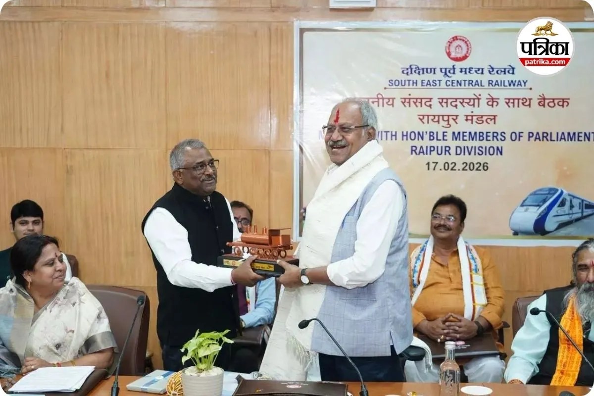 छत्तीसगढ़ को मिलेगी विश्वस्तरीय रेल कनेक्टिविटी (photo source- Patrika)