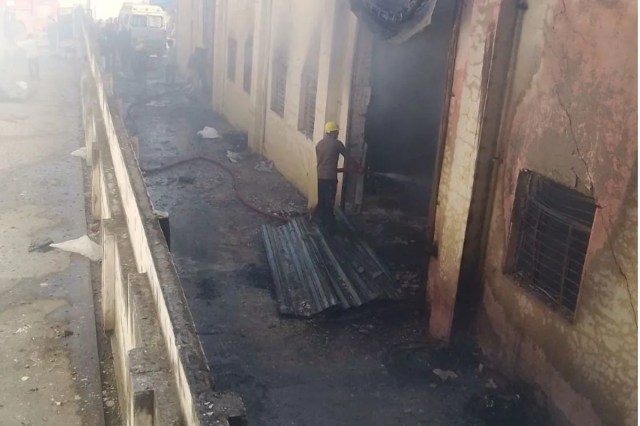 Fire brought under control after efforts