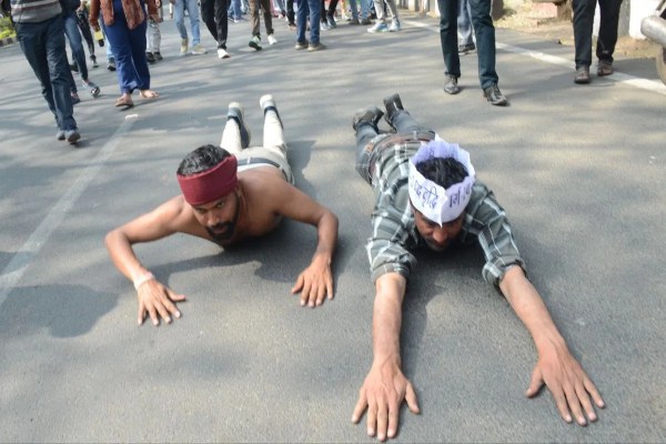 Protest in Bhopal