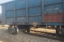 Goods train derail