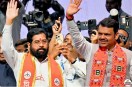 Devendra Fadnavis and Eknath Shinde wins