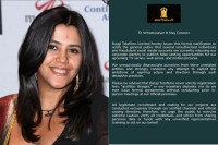 Ektaa Kapoor on Fake Casting