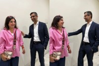 Farah Khan with Google CEO Sundar Pichai
