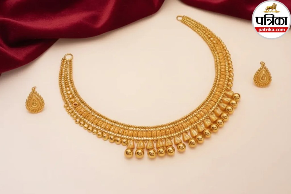 Gold Necklace Designs| image credit- gemini