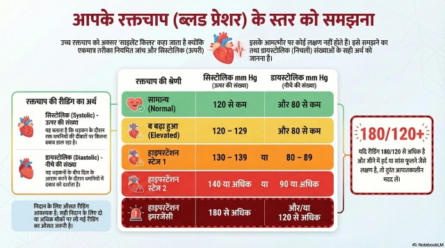 High Blood Pressure Chart