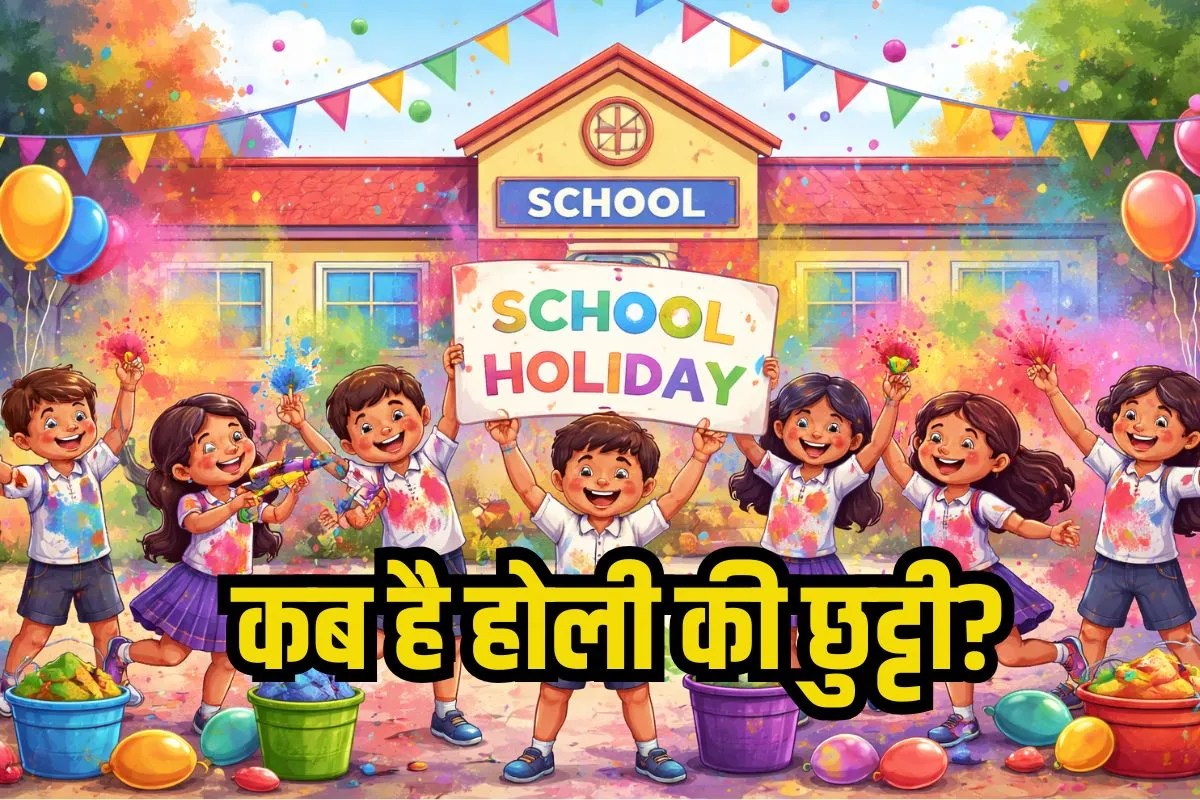 Holi School Holiday 2026