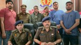 पुलिस की गिरफ्त में आरोपी, फोटो सोर्स- औरैया पुलिस