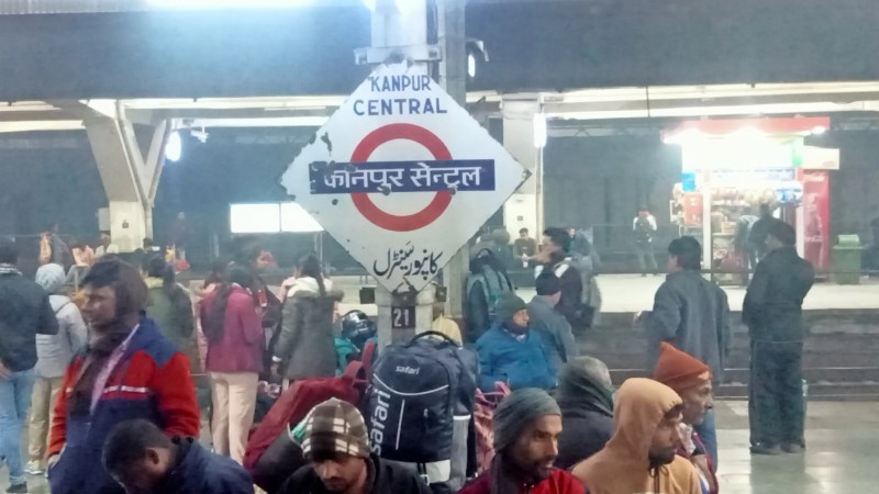 कानपुर सेंट्रल से दो विशेष ट्रेन, फोटो सोर्स- पत्रिका